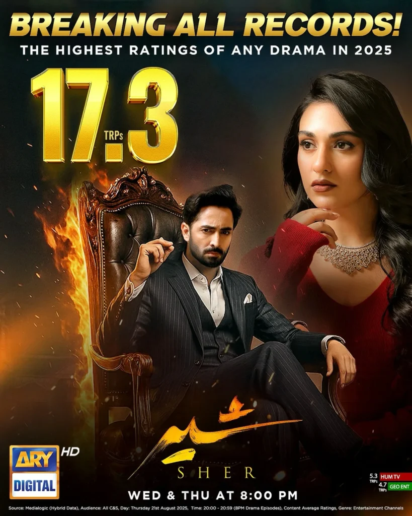 High Rated Pakistani Dramas of August 2025