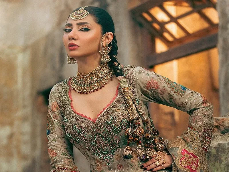 Mahira Khan Shines in Khush Wedding Collection 2025 Photoshoot