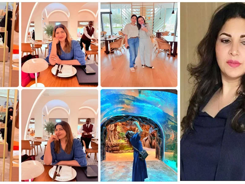 Beautiful Clicks of Shagufta Ejaz With Her Daughter From Dubai