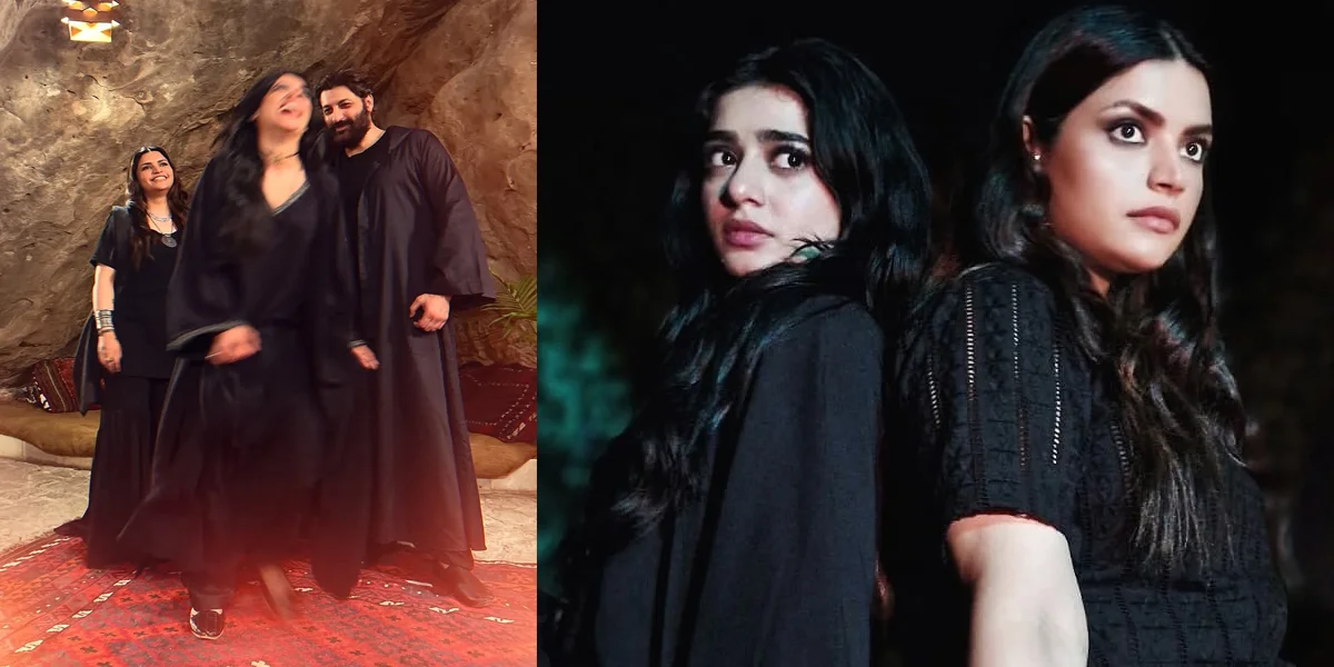 BTS Clicks of Chamki & Khushi From Jinn Ki Shadi Unki Shadi