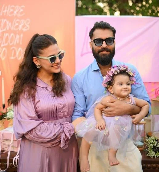 Latest Pictures of Zara Noor Abbas Family