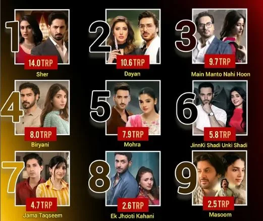 Most Watched Pakistani Dramas