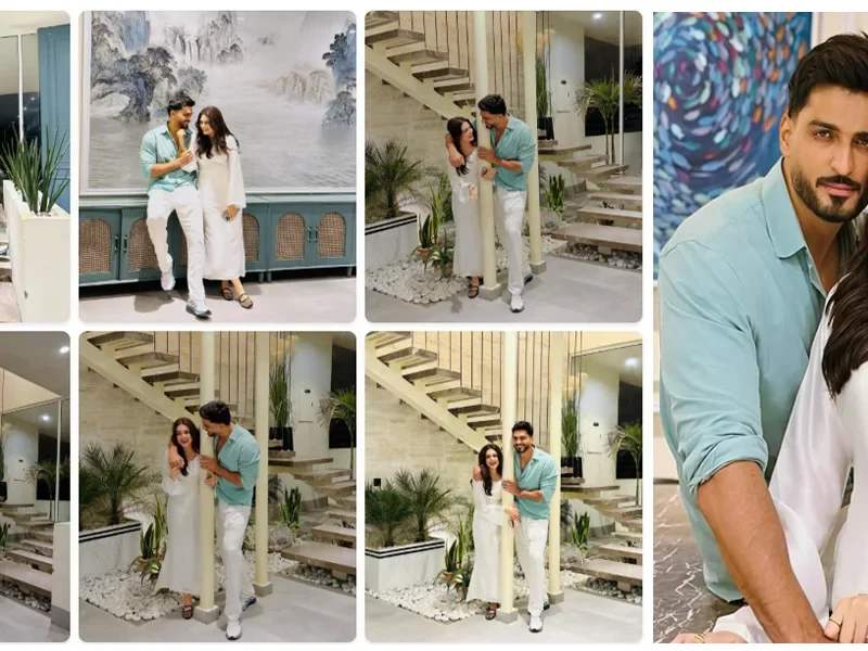 Latest Photos of Omer Shahzad and Wife Shanzay Lodhi